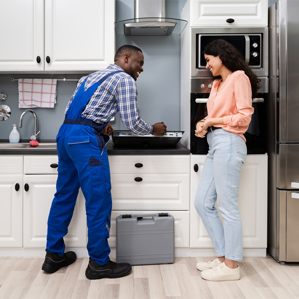 can you provide an estimate for cooktop repair before beginning any work in Linden NC